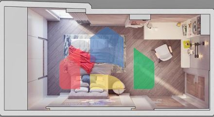 Вилла планировки 6+1 в микрорайоне Эрменек - Анталия