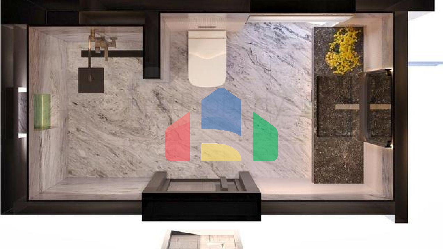 Вилла планировки 6+1 в микрорайоне Эрменек - Анталия