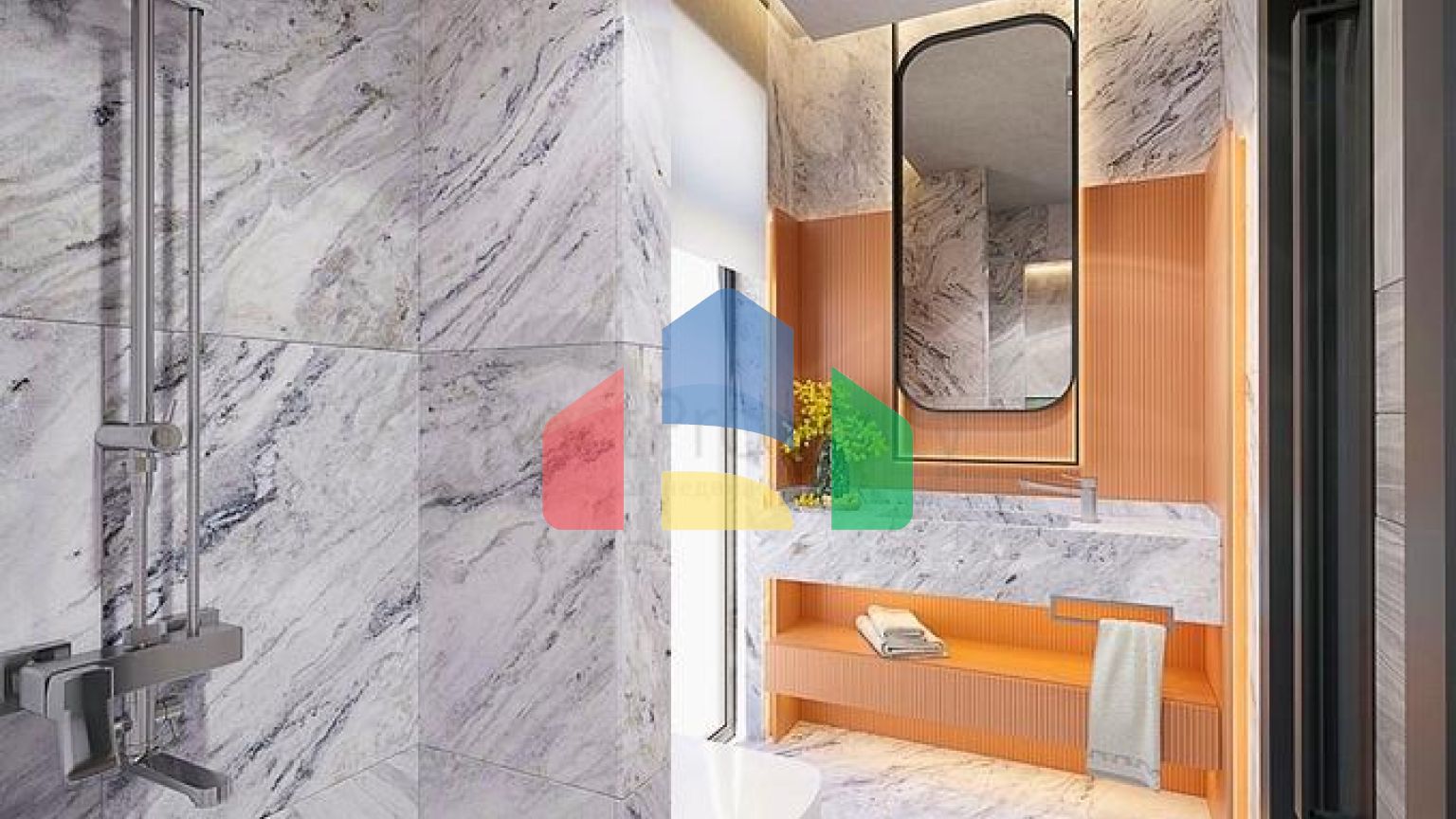 Вилла планировки 6+1 в микрорайоне Эрменек - Анталия