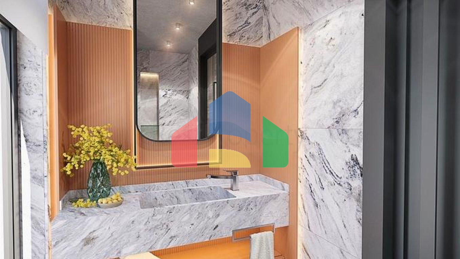 Вилла планировки 6+1 в микрорайоне Эрменек - Анталия