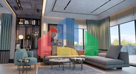 Вилла планировки 6+1 в микрорайоне Эрменек - Анталия