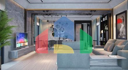 Вилла планировки 6+1 в микрорайоне Эрменек - Анталия