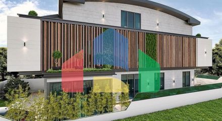 Вилла планировки 6+1 в микрорайоне Эрменек - Анталия