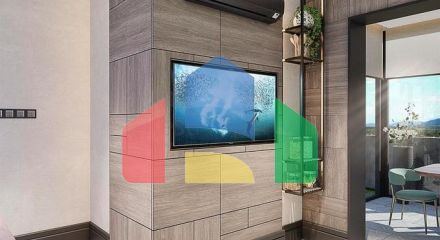 Вилла планировки 6+1 в микрорайоне Эрменек - Анталия