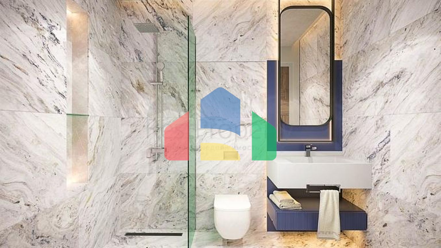 Вилла планировки 6+1 в микрорайоне Эрменек - Анталия