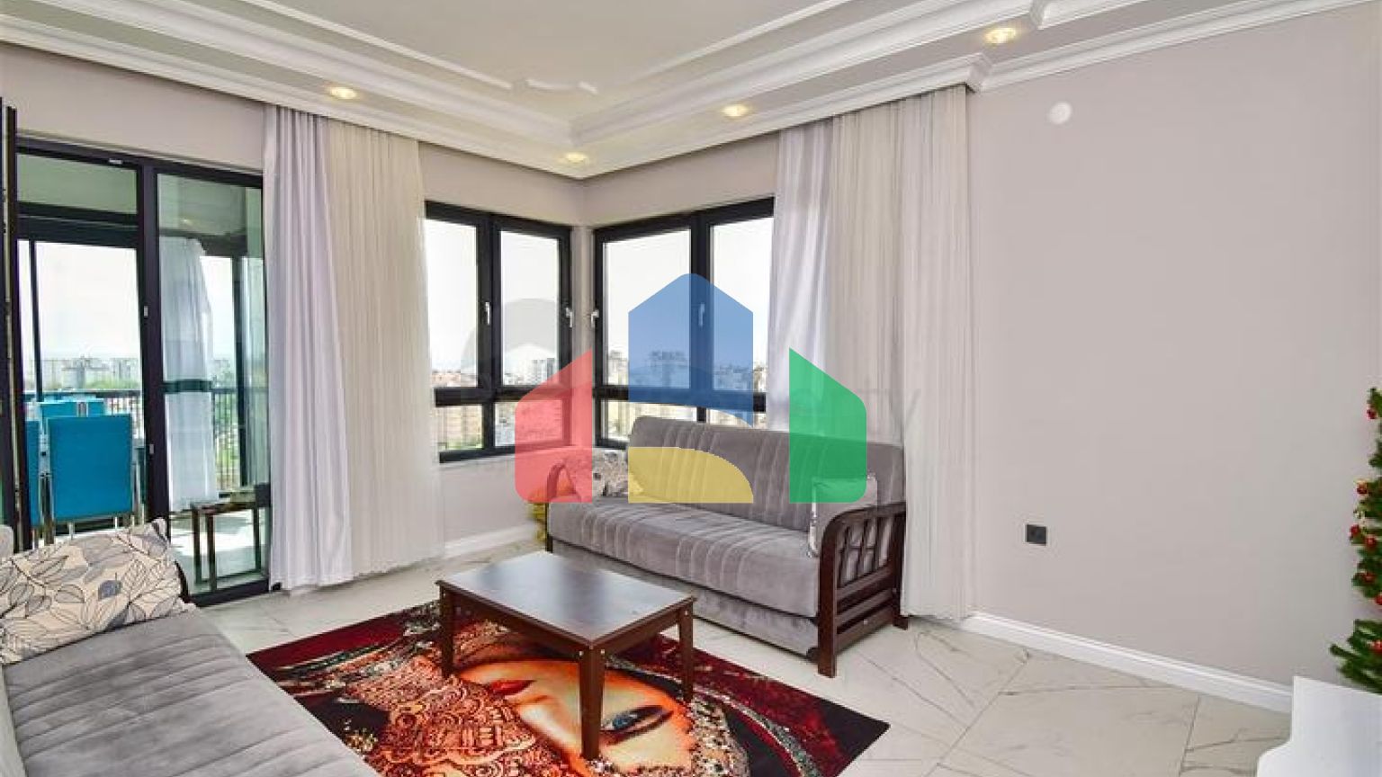 Квартира планування 5 + 1 дуплекс в мікрорайоні Чаглаян-Анталія