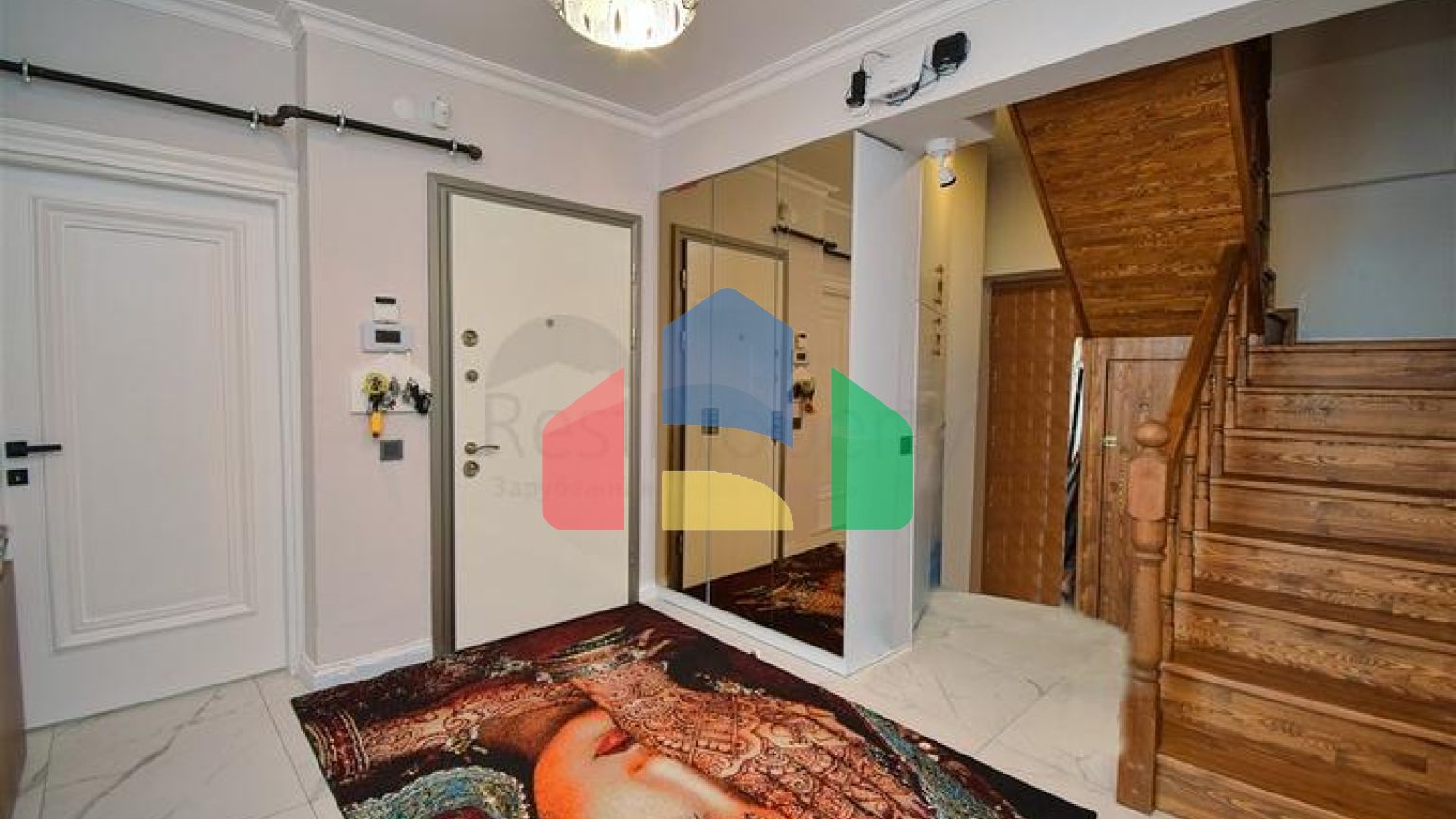 Квартира планування 5 + 1 дуплекс в мікрорайоні Чаглаян-Анталія