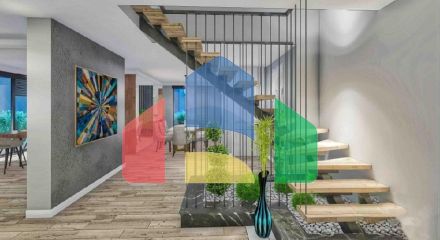 Виллы в комплексе планировки 5+1 в районе Лара - Анталия