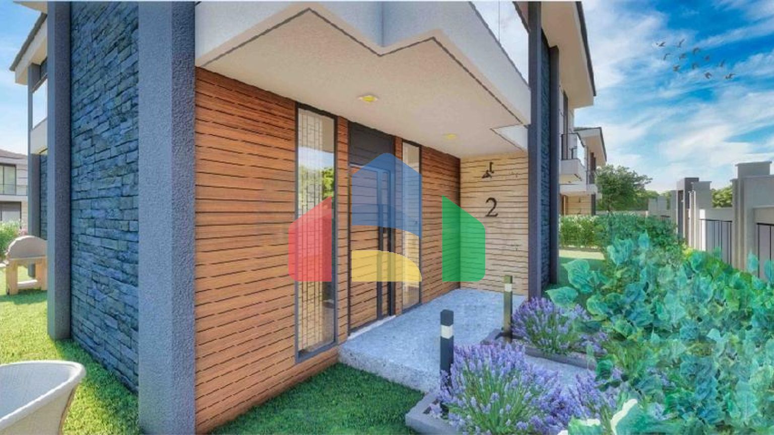 Виллы в комплексе планировки 5+1 в районе Лара - Анталия