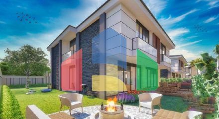 Виллы в комплексе планировки 5+1 в районе Лара - Анталия