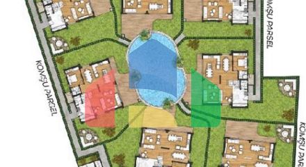 Виллы в комплексе планировки 5+1 в районе Лара - Анталия