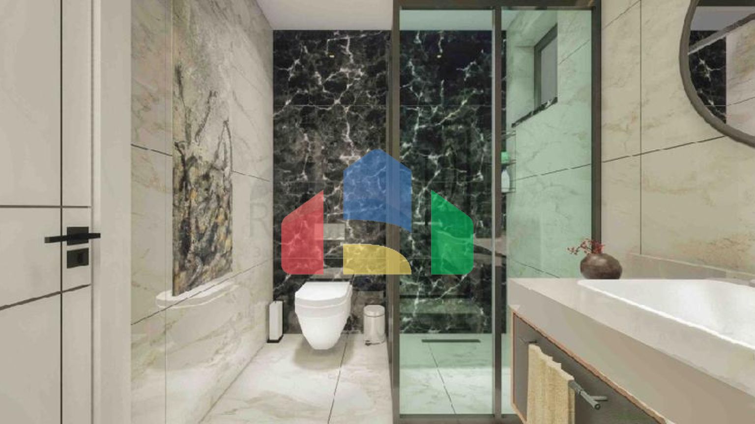 Виллы в комплексе планировки 5+1 в районе Лара - Анталия