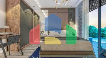 Виллы в комплексе планировки 5+1 в районе Лара - Анталия