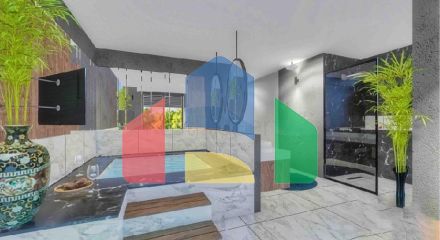 Виллы в комплексе планировки 5+1 в районе Лара - Анталия