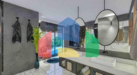 Виллы в комплексе планировки 5+1 в районе Лара - Анталия