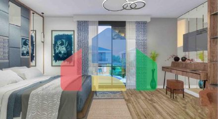 Виллы в комплексе планировки 5+1 в районе Лара - Анталия