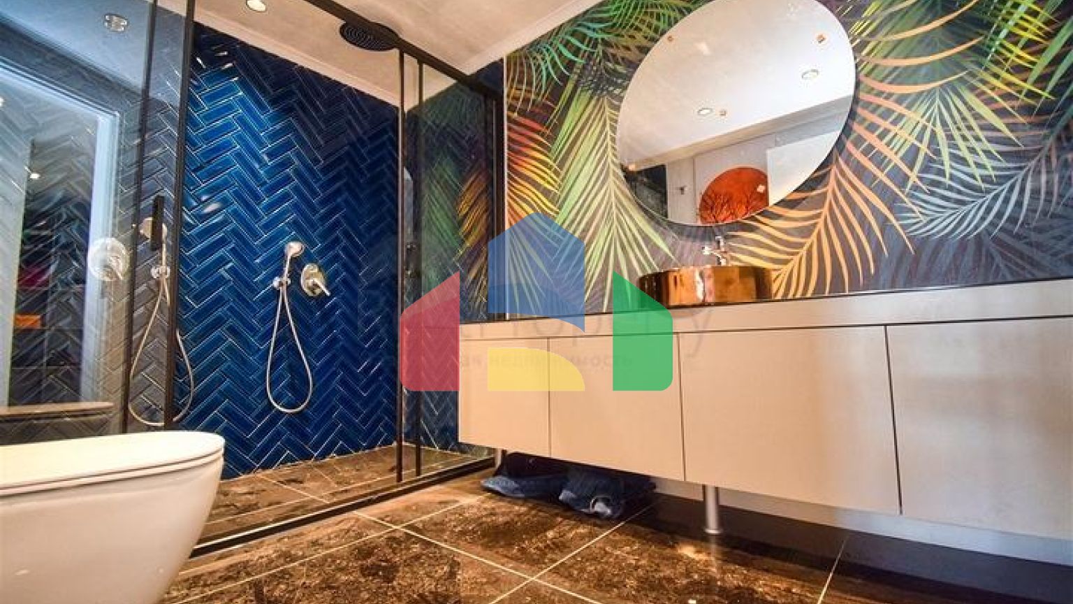 Виллы планировки 4+1 в микрорайоне Гюзельоба - Анталия