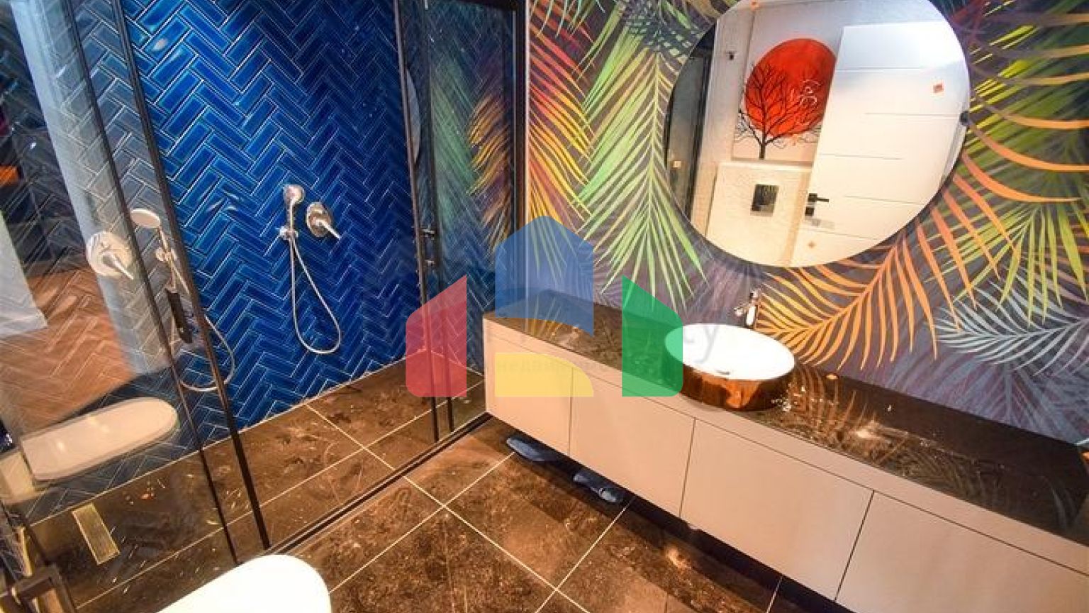 Виллы планировки 4+1 в микрорайоне Гюзельоба - Анталия