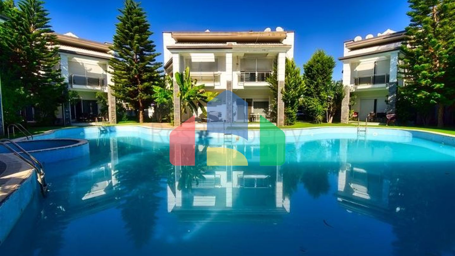 Виллы планировки 4+1 в микрорайоне Гюзельоба - Анталия