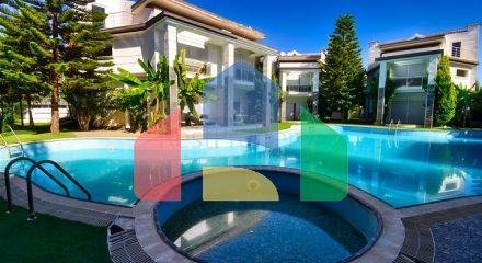 Виллы планировки 4+1 в микрорайоне Гюзельоба - Анталия