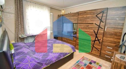A 3+1 apartment in the Lara Antalya neighborhood