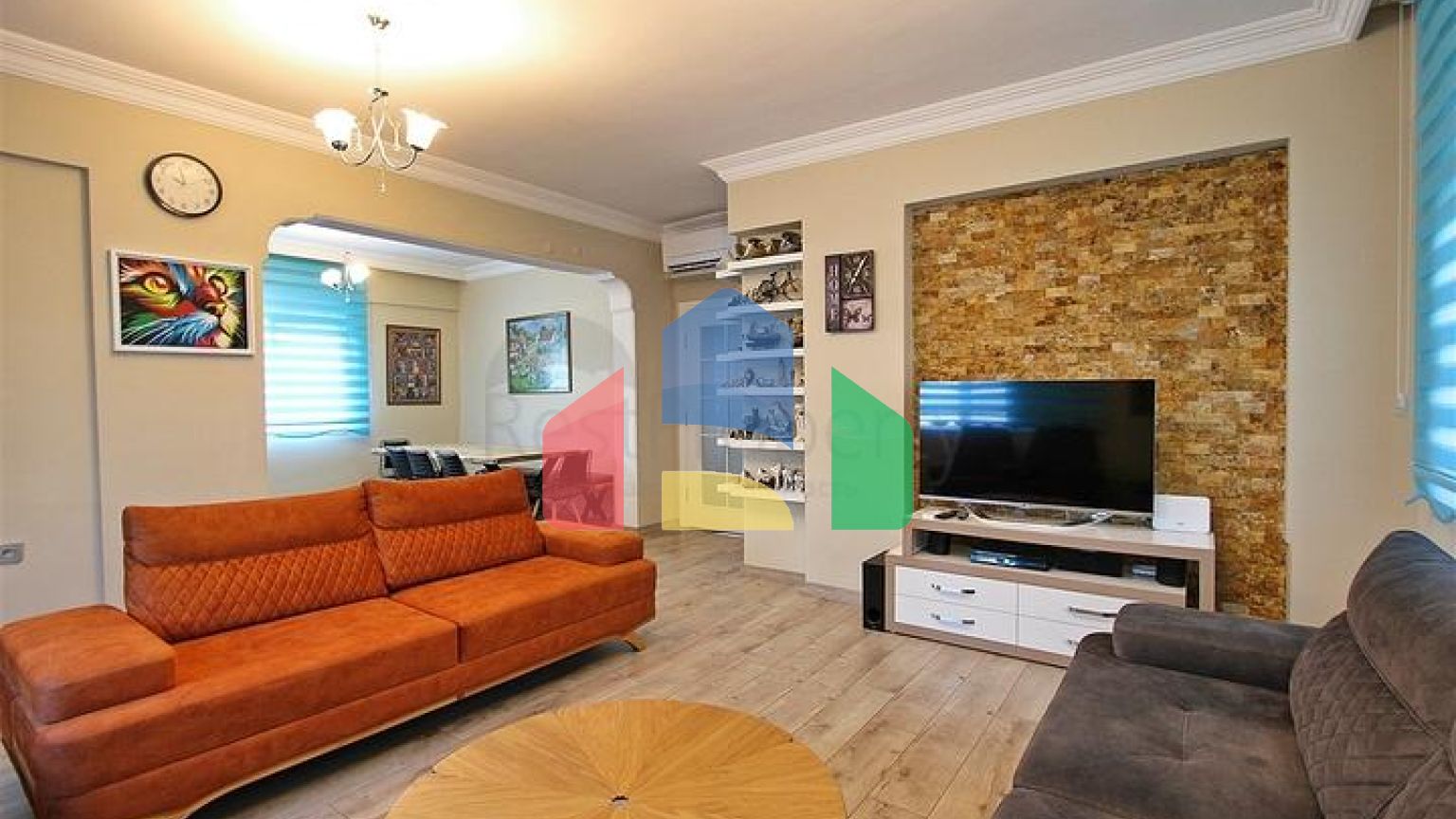 Квартира планування 5 + 2 дуплекс в мікрорайоні Чаглаян-Анталія