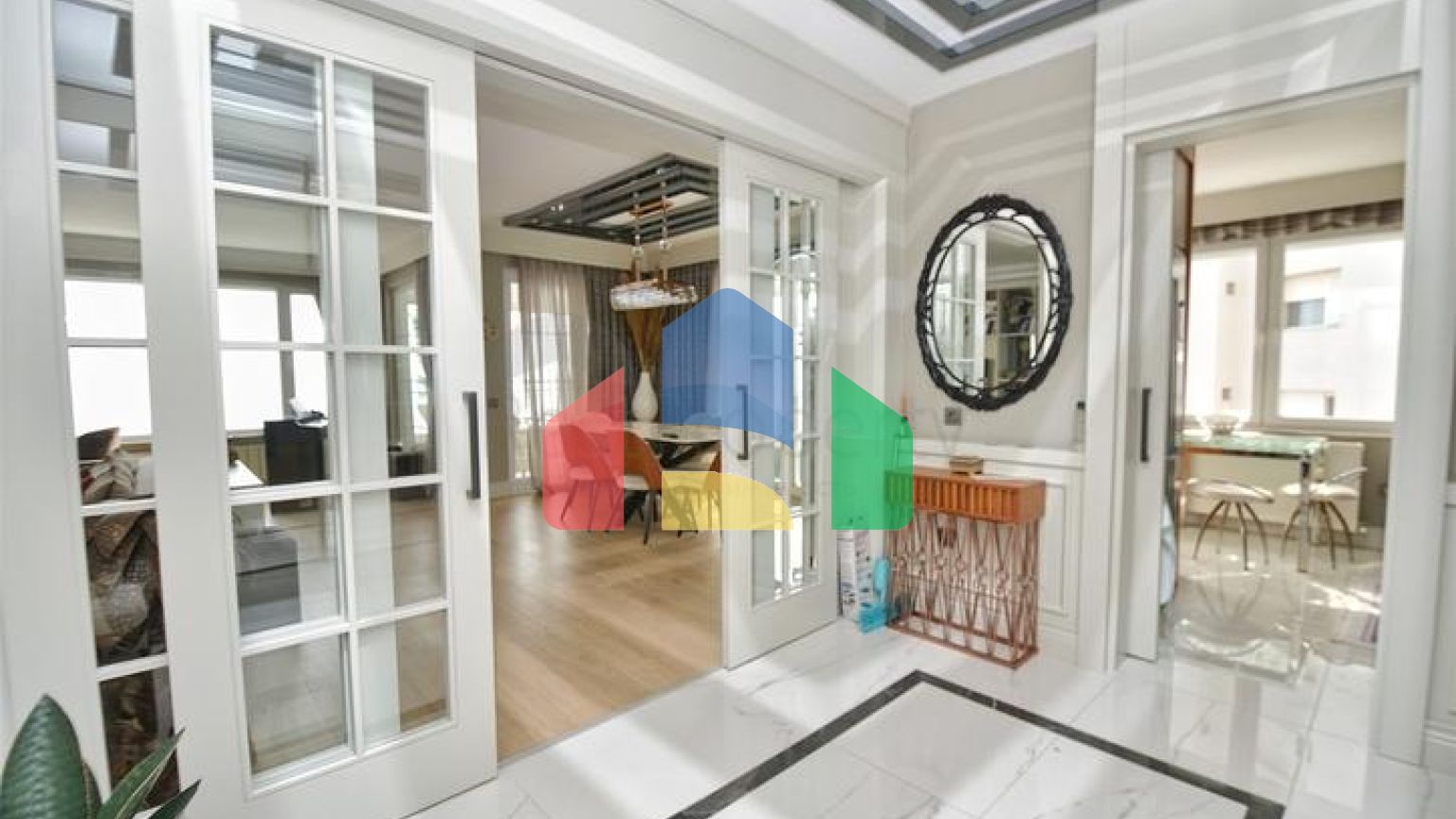 Квартира планування 4 + 1 в мікрорайоні Чаглаян - Анталія