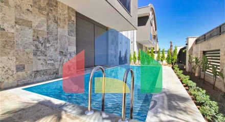 Вилла планировки 6+1 в микрорайоне Гюзельоба - Анталия