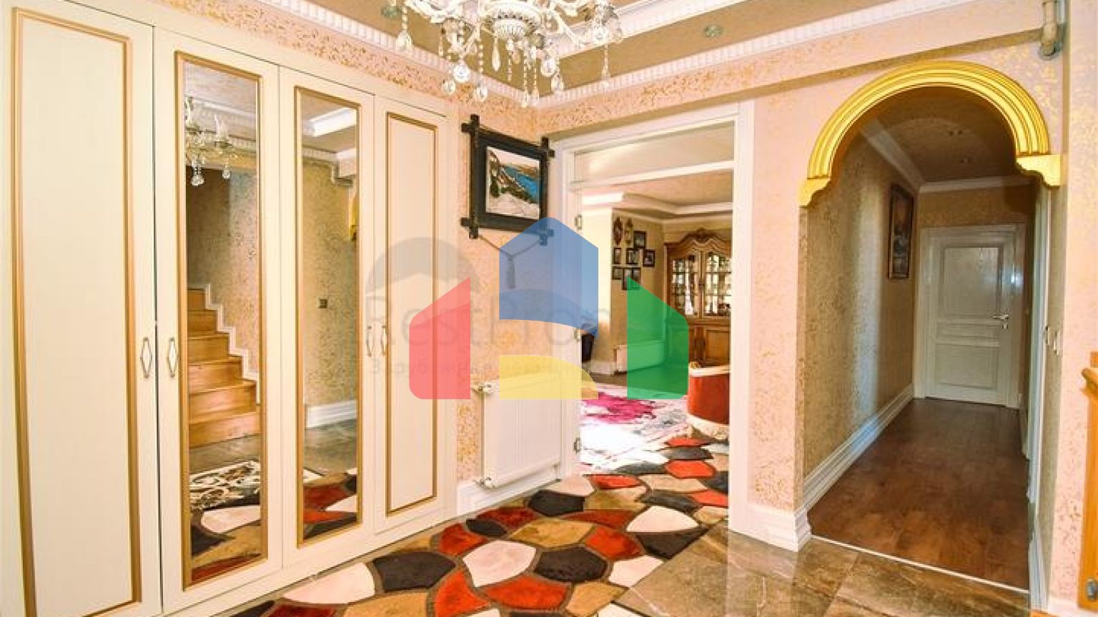 Квартира планування 4 + 2 дуплекс в мікрорайоні Чаглаян-Анталія