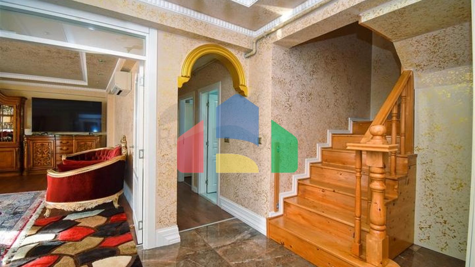 Квартира планування 4 + 2 дуплекс в мікрорайоні Чаглаян-Анталія