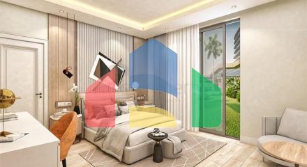 Вилла планировки 5+1 в микрорайоне Эрменек - Анталия