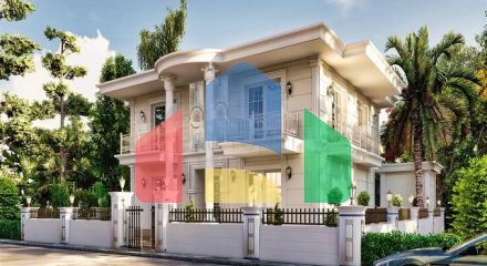 Вилла планировки 5+1 в микрорайоне Эрменек - Анталия