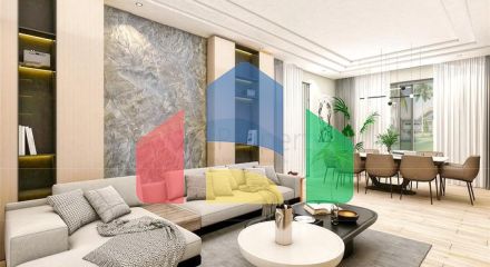 Вилла планировки 5+1 в микрорайоне Эрменек - Анталия