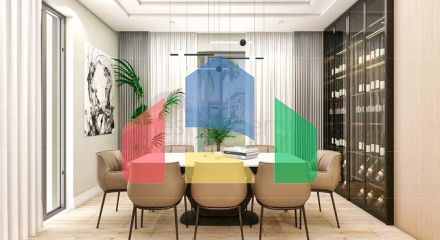 Вилла планировки 5+1 в микрорайоне Эрменек - Анталия