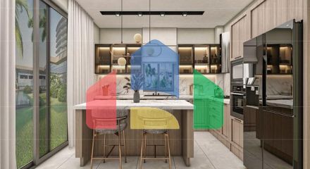 Вилла планировки 5+1 в микрорайоне Эрменек - Анталия