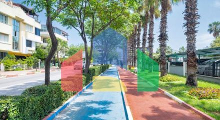 Квартира планування 3 + 1 в мікрорайоні Ширіньяли - Анталія