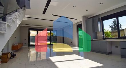 Вилла планировки 3+1 в микрорайоне Эрменек - Анталия