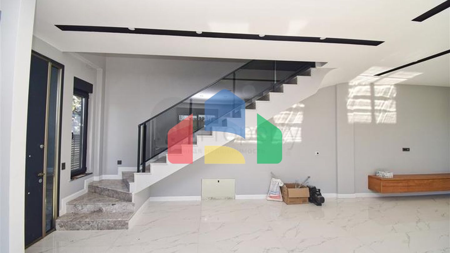 Вилла планировки 3+1 в микрорайоне Эрменек - Анталия