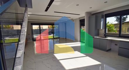 Вилла планировки 3+1 в микрорайоне Эрменек - Анталия