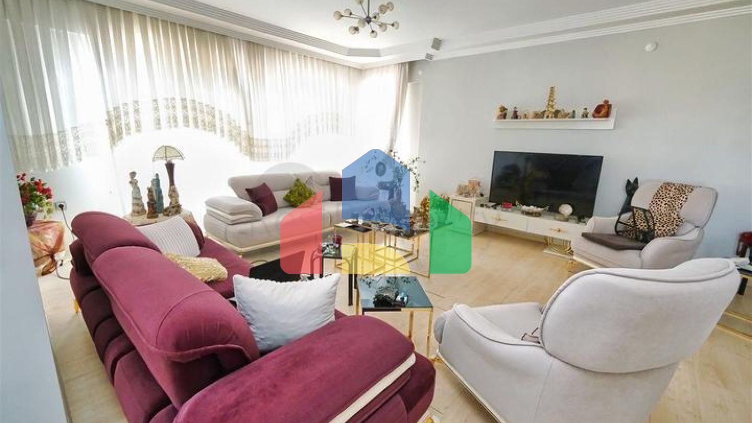 Квартира планировки 3+1 в районе Чаглаян - Анталия