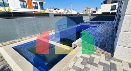 Вилла планировки 5+1 в микрорайоне Гюзельоба - Анталия