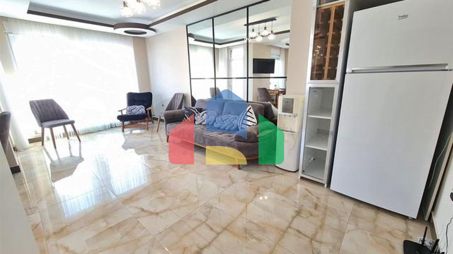 Квартира планування 4 + 1 в мікрорайоні Чаглаян - Анталія