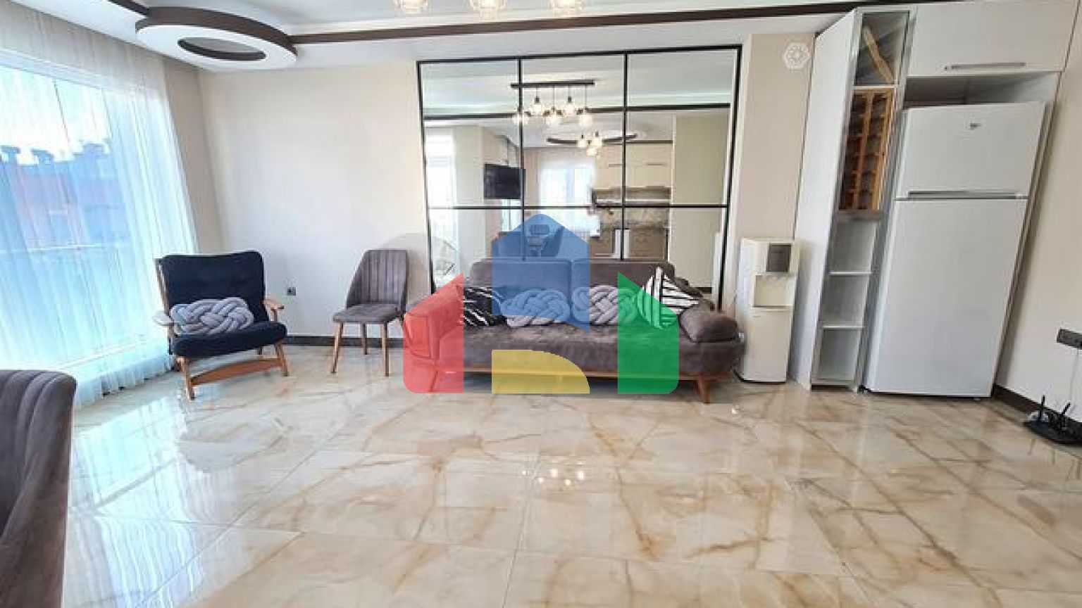 Квартира планування 4 + 1 в мікрорайоні Чаглаян - Анталія