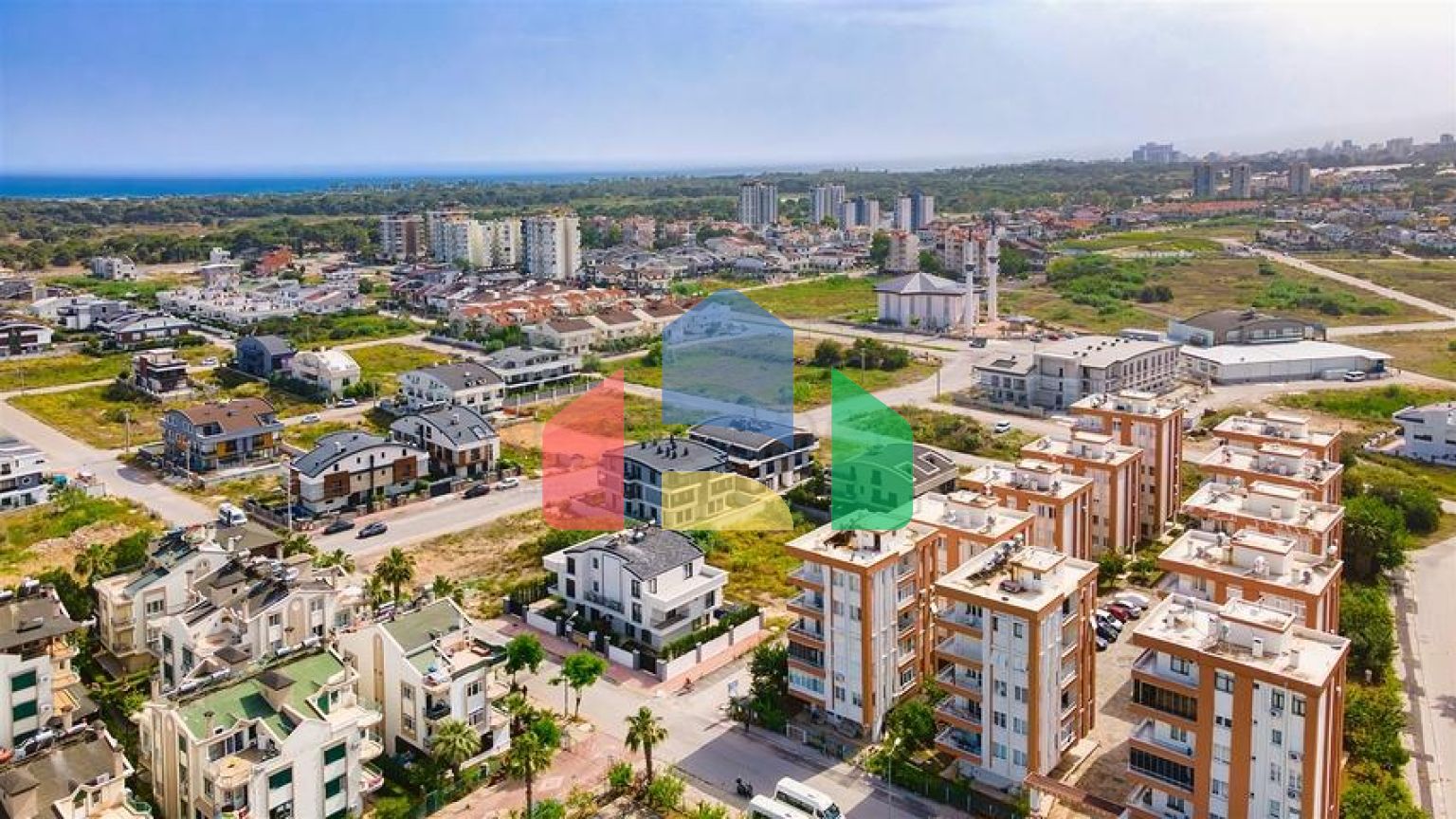 Вілла планування 5 + 1 в мікрорайоні Гюзельоба - Анталія