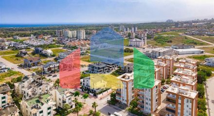 Вілла планування 5 + 1 в мікрорайоні Гюзельоба - Анталія