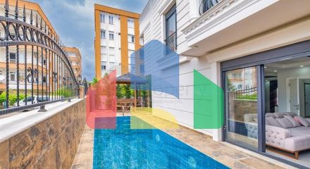 Вілла планування 5 + 1 в мікрорайоні Гюзельоба - Анталія