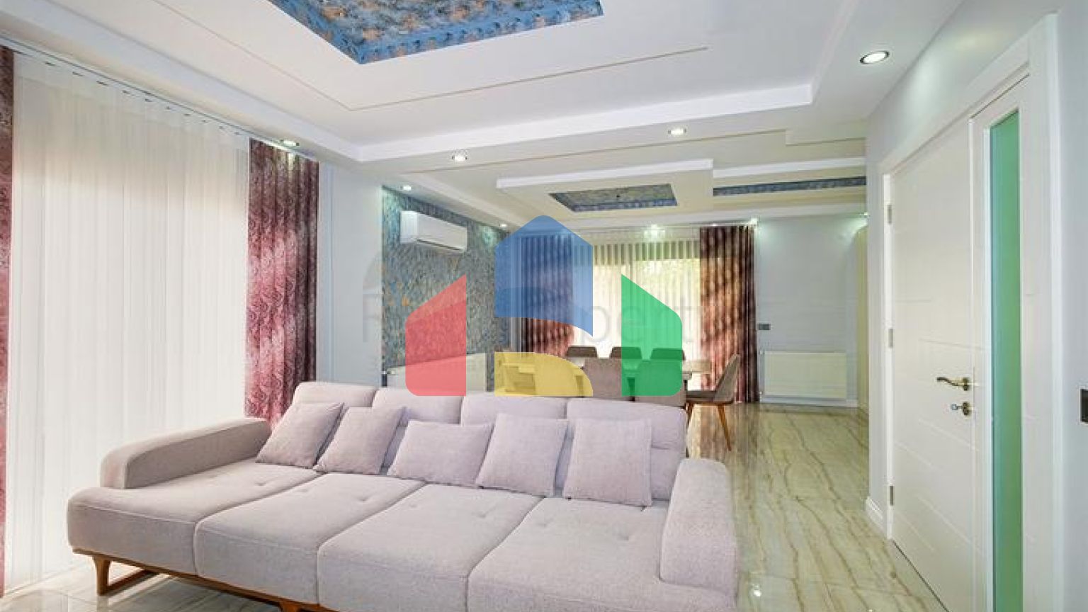 Вілла планування 5 + 1 в мікрорайоні Гюзельоба - Анталія