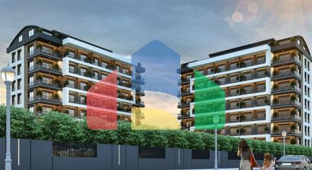 Квартири планування 1 + 1, 2+1 і 3+1 в мікрорайоні Ерменек - Анталія
