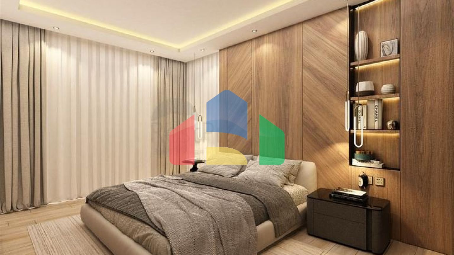 Вилла планировки 4+1 в микрорайоне Эрменек - Анталия