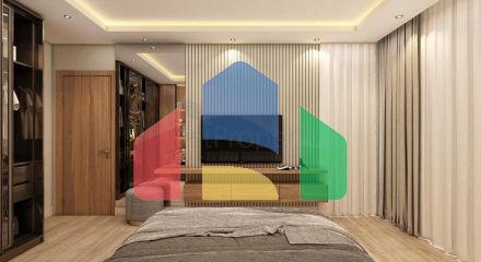 Вилла планировки 4+1 в микрорайоне Эрменек - Анталия